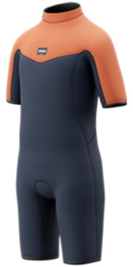 2025 O'Neill Youth Reactor II 2mm Back Zip Shorty Wetsuit 5045
